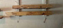 Load image into Gallery viewer, 6x6 Pine mantel rustic