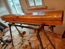 Load image into Gallery viewer, 6x6 rustic Cedar Mantle