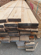 Load image into Gallery viewer, 2x8 Hemlock lumber boards stacked, rough cut construction wood