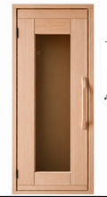 Load image into Gallery viewer, Outdoor Cedar Sauna Door with Tempered Glass