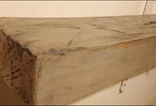 Load image into Gallery viewer, 4x8 69  inches  weathered look Pine Mantel / shelf