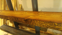Load image into Gallery viewer, Hemlock live edge mantle