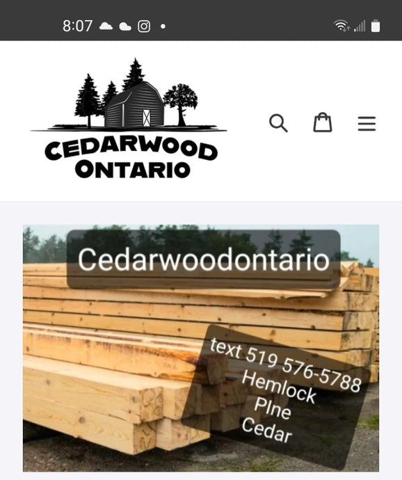 6x6 posts cedarwoodontario