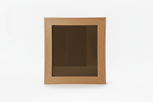 Load image into Gallery viewer, Tempered tinted glass sauna window 20x24 with cedar wood grain frame
