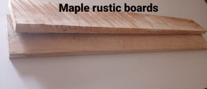 Rustic Maple boards